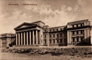 South Africa Johannesburg University Vintage Postcard 08.97