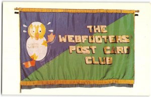 WEBFOOTERS POSTCARD CLUB Portland, OR Deltiology c1970s Vintage Postcard