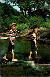 Fishing Me and Huck Finn