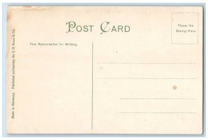 c1950's Textile School Bed Of Merrimack River Lowell Massachusetts MA Postcard