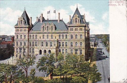 New York Albany Capitol 1907