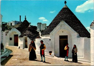 Italy Alberobello Monte Santo Street