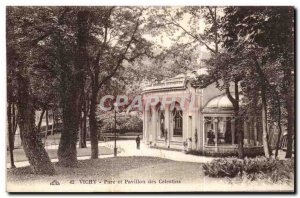 Vichy Old Postcard Park and Pavilion Celestins