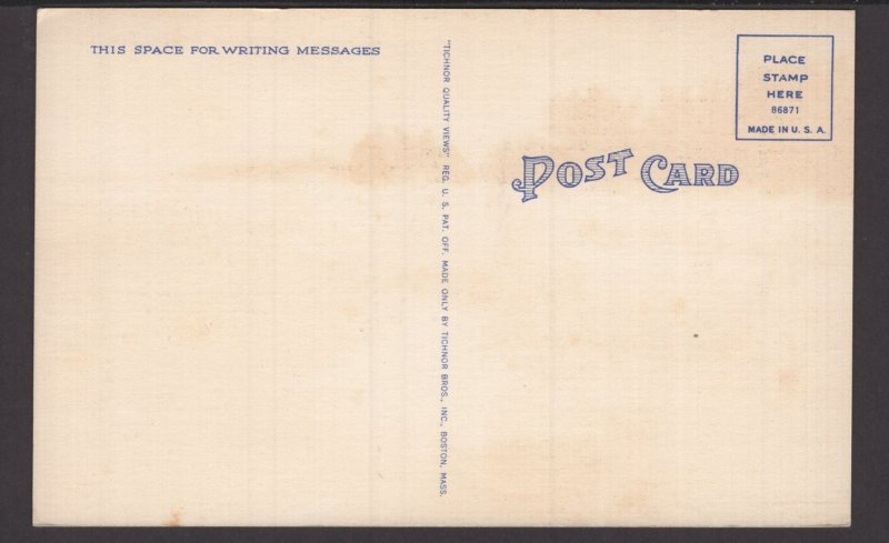 Florida Scene at Clearwater Beach ~ Linen