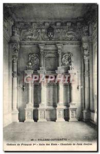 Villers Cotterets - Chateau du Francois 1 Salle des Etats - Fireplace Jean Go...