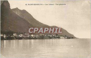 Postcard Old Saint Gingolph Lake Geneva General view