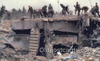 Bombing Of Marine Headquarters, Beirut, Lebanon 1983 Military Unused 