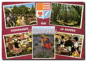 Modern Postcard The Sites Wonders of the French Riviera A battle fluers