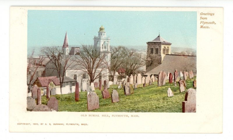 MA - Plymouth. Burial Hill