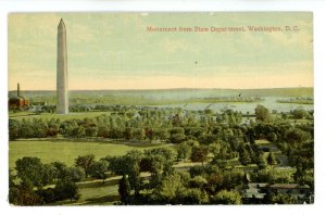 DC - Washington. Washington Monument from State Department