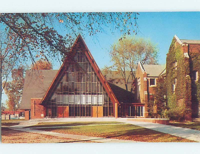 Unused Pre-1980 CHURCH SCENE Royal Oak - Detroit Michigan MI A5891