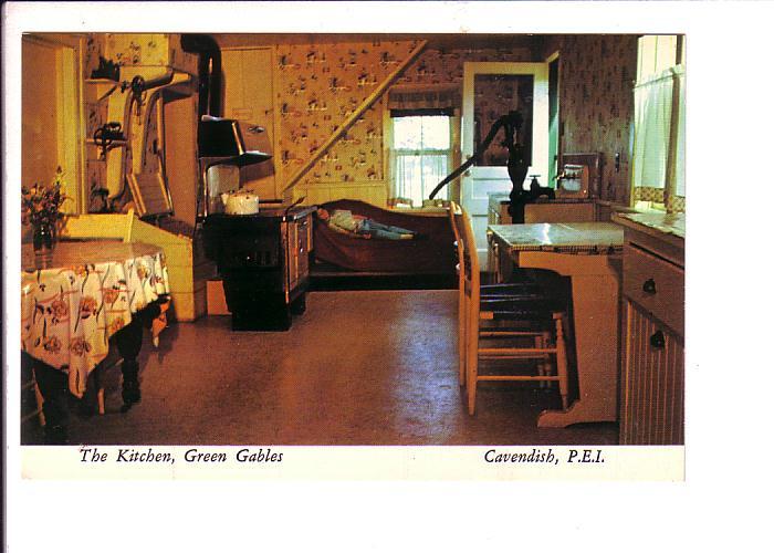 Interior, The Kitchen, Green Gables, Cavendish, Prince Edward Island