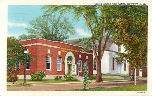 United States Post Office Newport New Hampshire NH 1957 Lin