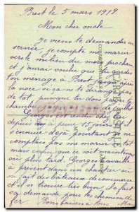 Old Postcard Brest Course D Ajot