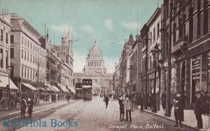 Postcard Donegall Place Belfast Ireland