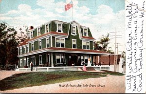 Maine East Auburn The Lake Grove House 1906