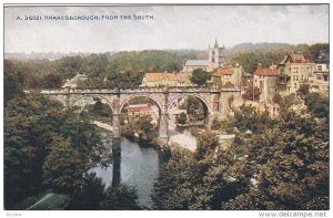 KNARESBOROUGH; From The South, Bridge, North Yorkshire, England, UK, 1900-1910s