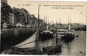 CPA Le HAVRE-Port et des Bateaux de la ligne Trouvlle et Honfleur (234690)