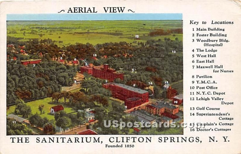 Sanitarium - Clifton Springs, New York