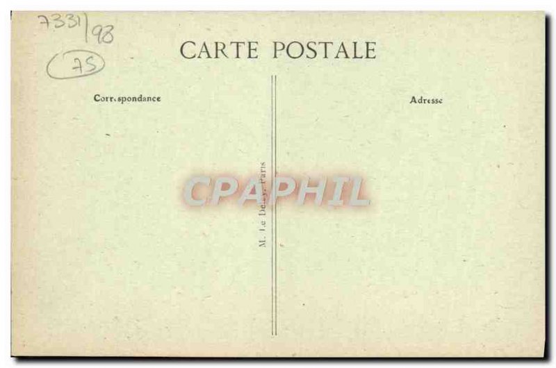 Old Postcard Saint Severin Second Nave Right From Paris