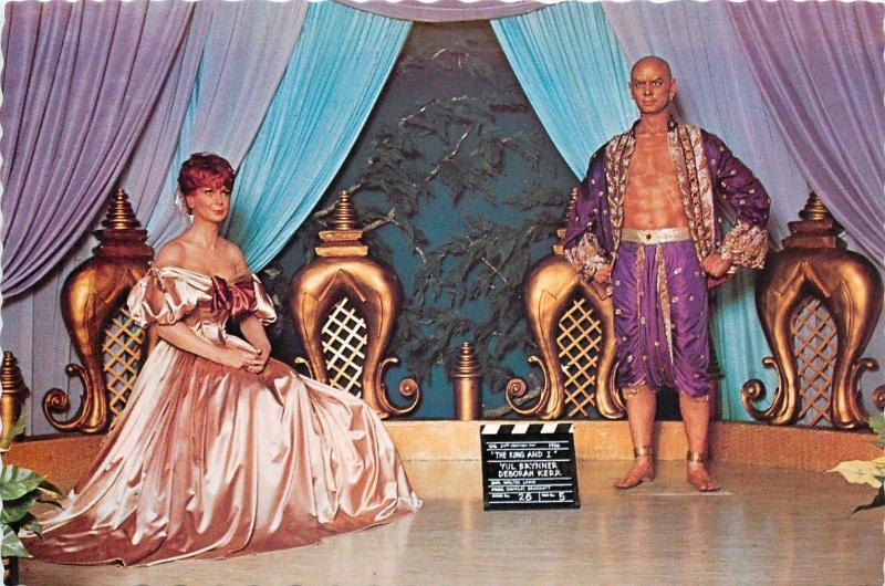 Yul Brynner King of Siam Stars Hall of Fame Orlando Florida FL Postcard