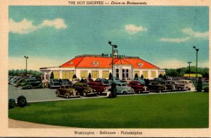 The Hot Shoppes Drive-In Restaurants Washington Baltimore Philadelphia
