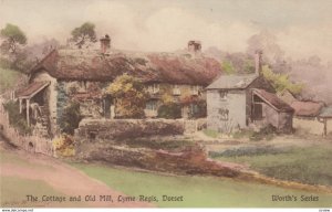 LYME REGIS , Dorset , England , 00-10s ; Cottage & Old Mill