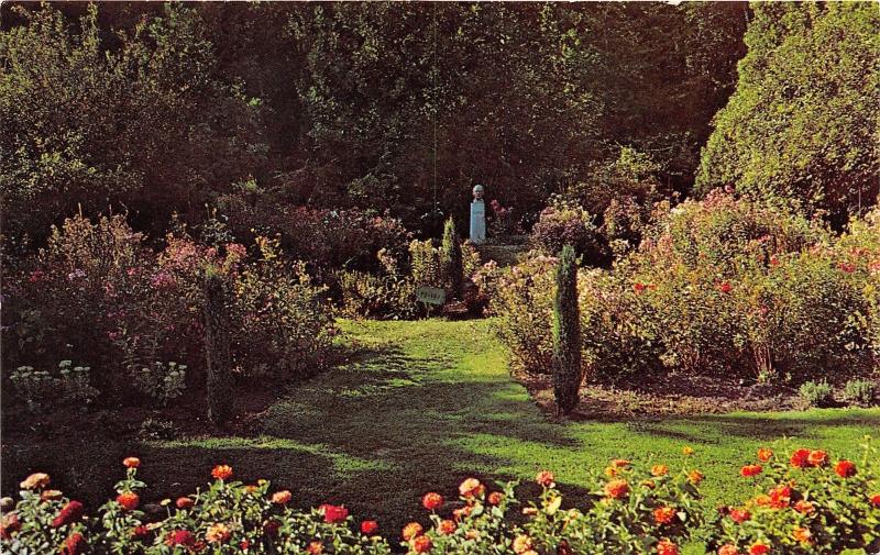 Michigan City Indiana~International Friendship Gardens~Head on Pole Statue~1950s