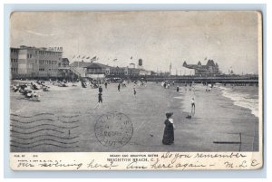 C. 1900-07 Brighton Beach Baths Coney Island N.Y. Postcard P213E