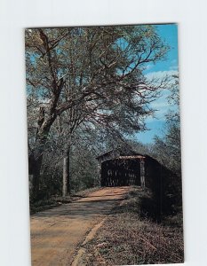 Postcard Broad River Covered Bridge, Georgia