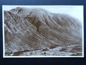 Scotland Fort William THE PATH UP BEN NEVIS - Old RP Postcard by J.B. White