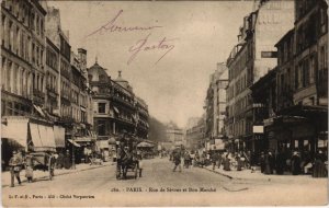 CPA PARIS 6e - Rue de Sévres (53763)