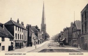 Southampton Street Reading Real Photo Postcard