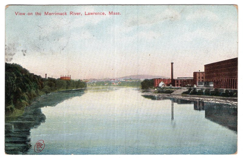 Lawrence, Mass, View on the Merrimack River