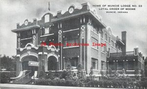 IN, Muncie, Indiana, Moose Lodge No 33, Exterior View