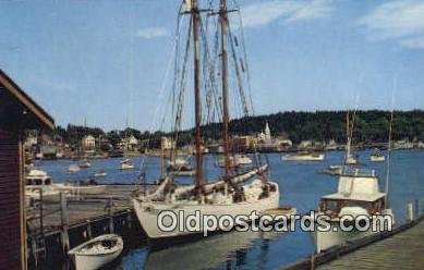 The Bowdoin, Boothbay Harbor, Maine, ME USA Sailboat Unused 