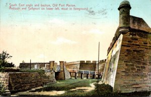 Florida St Augustine Fort Marion South East Angle and Bastion 1908