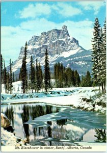 Mt. Eisenhower in Winter - Banff, Alberta, Canada M-17035