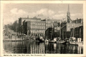 Market Slip,High Tide,Saint John,New Brunswick,Canada