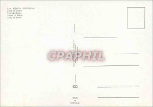 Modern Postcard Portugal Lisboa Belem Tower