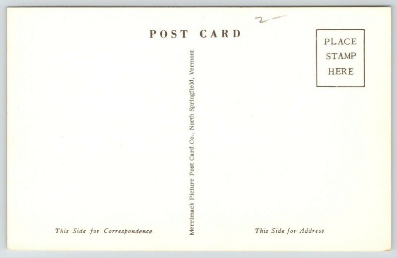 Manchester Pennsylvania~Northeastern High School Panorama~1950s B&W Postcard