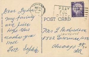 High School at Scarsdale New York 1961 Linen