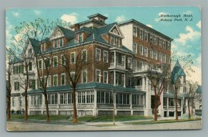 ASBURY PARK NJ MARLBOROUGH HOTEL ANTIQUE POSTCARD