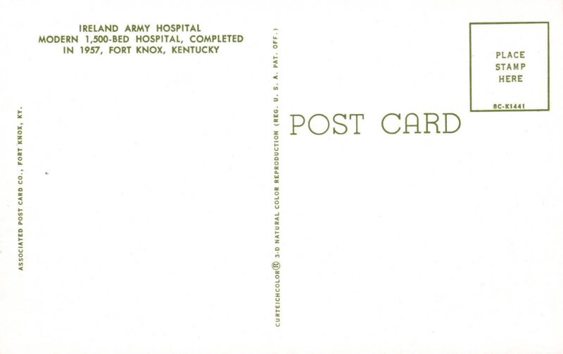 Ireland Army Hospitol,Fort Knox,KY BIN