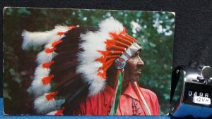 STD Vintage Steve Saunooke Cherokee Indian Reservation North Carolina Posted1960