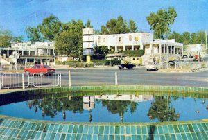 VINTAGE CONTINENTAL SIZE POSTCARD AABPARA ISLAMABAD PAKISTAN MAILED 1980