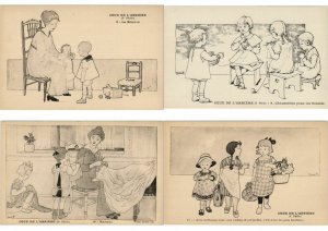 MARYEL ILLUSTRATEUR CHILDREN & TOYS Incl. PROPAGANDA WW1 44 CPA (L4034)