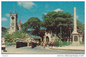 War Memorial, Trafalgar Square, Barbados, British West Indies, 40-60s