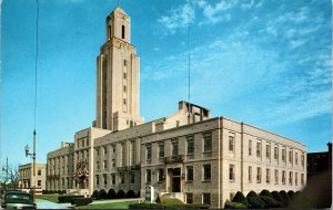 City Hall Pawtucket Rhode Island RI Postcard UNP VTG Plastichrome Unused Vintage 