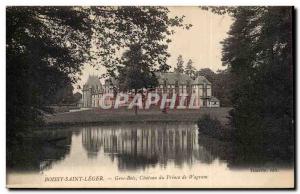 Old Postcard Boissy St Leger Gros Bois Chateau du Prince de Wagram